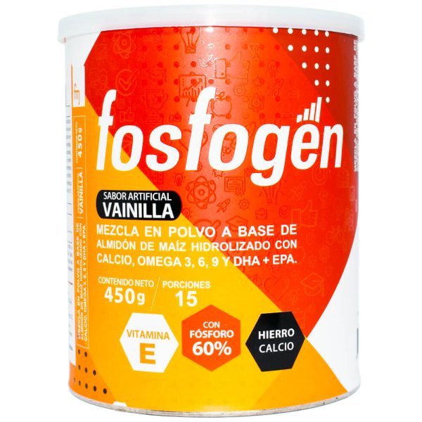 FOSFOGÉN VAINILLA EN POLVO – Suplemento Nutricional