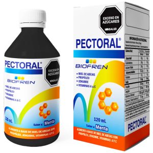 PECTORAL ADULTOS SABOR MENTA – Alimento a Base de Miel de Abejas con Propóleo y Vitaminas A y C