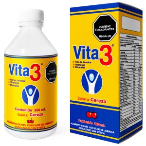 VITA 3 ADULTOS CEREZA JARABE – Suplemento Nutricional