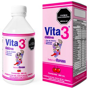VITA 3 CHILDREN CEREZA JARABE  – Suplemento Nutricional
