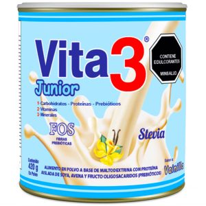VITA 3 JUNIOR VAINILLA EN POLVO – Suplemento Nutricional