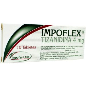IMPOFLEX – Tizanidina 4 mg