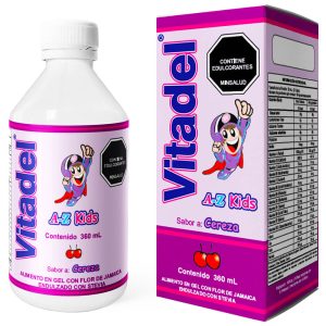 VITADEL A-Z KIDS CEREZA JARABE – Suplemento Nutricional
